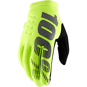 Brisker Gloves- Fluo Yellow/Black - XL 10003-00018