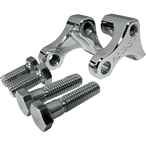 La Choppers Rear Lowering Kit - Chrome - Lowers 1" - '06-'17 FXD LA-7590-02