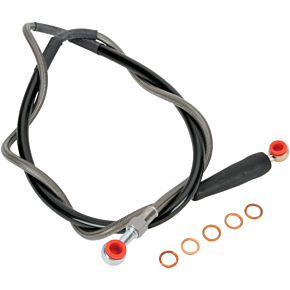 Moose Racing Stainless Steel Brake Line