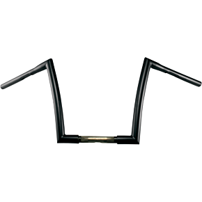 Todds Cycle Handlebar - Strip - 1-1/4" - 10" Rise - Flat Black 0601-2718
