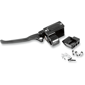 Clutch Master Cylinder - 9/16" - Switch - Black GMA-HC-5-B