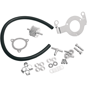 Air Cleaner Bracket with Breather - '08-'16 FL 1013-0036