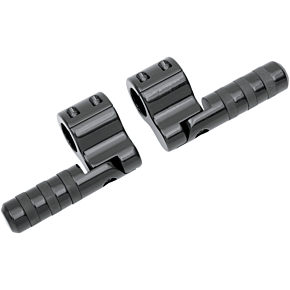 Clamp-On Wide Footpeg - Black BL815