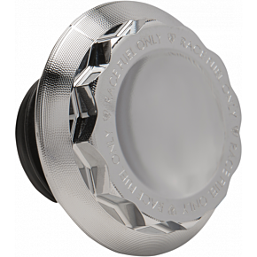 Vented Gas Cap - 12 Point - Chrome 701-011