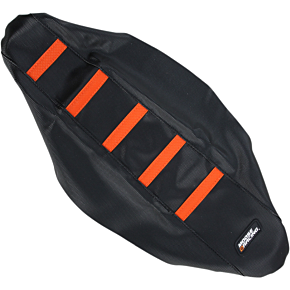 Moose Racing Ribbed Seat Cover - Orange - KTM