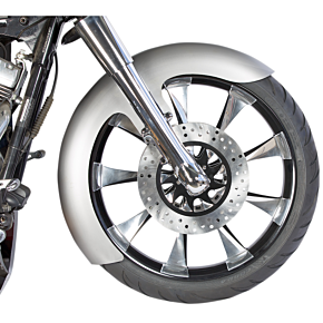 Russ Wernimont Designs Custom Dresser Front Fender for 21" Wheel - Steel - LS-2 Style - 5.5" W x 43" L RWD-50137