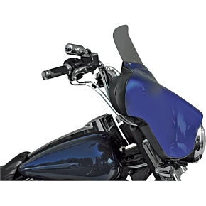 Wind Vest Windshield - Smoke - 8" - FLHT/X 61-8010