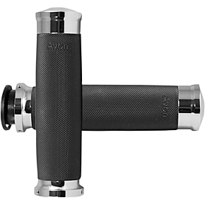 Grips - Custom Contour - Indian - Chrome IN-TO-CC-85-CH