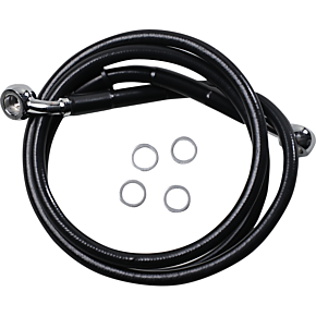Brake Line - +2" - Black - XL 1741-5840
