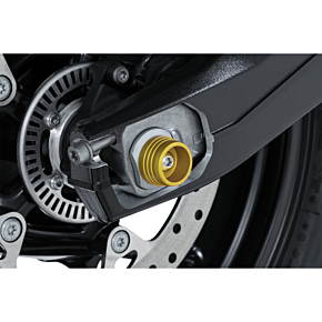 Kuryakyn Rear Axle Slider - Gold 3811