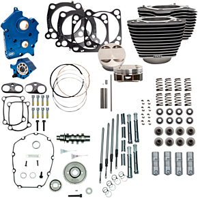 Ss Cycle Power Pack - GearDrive with Highlighted Fins - Water Cooled - M8 310-1102A