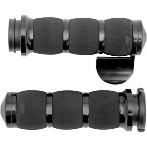 Grips - Air Cushion - TBW - Throttle Boss - Anodized AIR-90-AN-B-FL