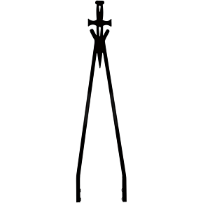 Sissy Bar Stick - Black - 30" Daggertude - Narrow CV-8011B