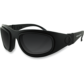 Bobster Sport & Street 2 Convertible Sunglasses - Matte Black - Interchangeable Lens