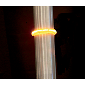 Custom Dynamics WRAPZ® Fork Lights - 39 mm - Smoke Lens TW39AS