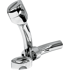 La Choppers Risers - Hefty Mohawk - Pullback - 5-1/2" - Chrome LA-7404-05