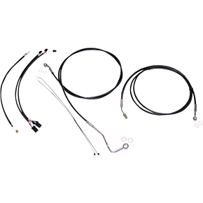 Control Cable Kit - XR - Black/Chrome 489932
