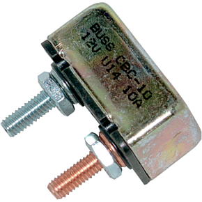 Univ 10-amp Circuit Breaker Oem # 74590-93 10-32 Studs Ea