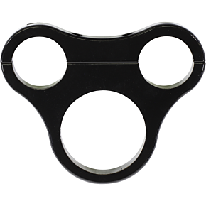 1.5" T-Bar Gauge Mount - Gloss Black - For Mini Gauge 2210-0565