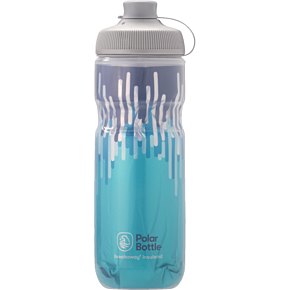 Breakaway® Muck Insulated Bottle - Zipper - Slate Blue/Turquoise - 20 oz. INB20OZ08MG
