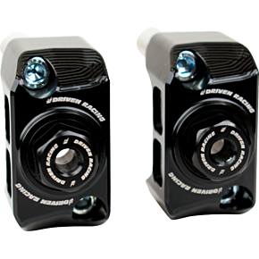 Captive Axle Block - Black - ZX4 DRCAX-205BK