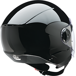 Scuzzi Helmet - Solid - Black - XS 0104-3593