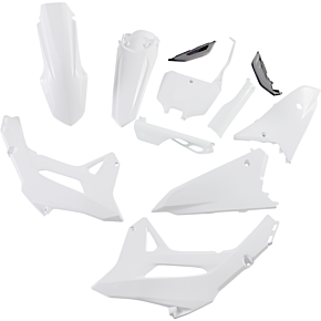 Acerbis Full Replacement Body Kit - White/Black 2858921035