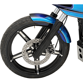 Drag Specialties Fender-To-Fork Adapters - Black 1410-0098