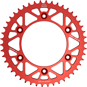 JT Sprockets Rear Sprocket - Honda - Red - 51 Tooth JTA210.51RED