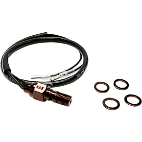 K and S Technologies Hydraulic Brake Light Switch - 1.25 mm - Black