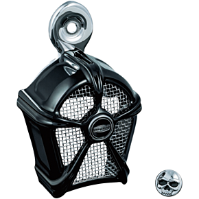 Kuryakyn Horn Cover - Mach 2 - Black/Chrome