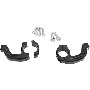 Moose Racing Black Twinwall Contour Handguard Clamp