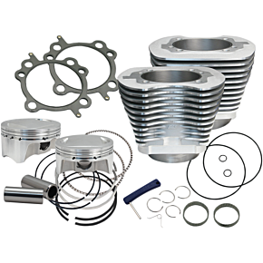 Ss Cycle Cylinder Kit - 110" - Silver 910-0650