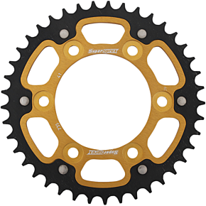 Supersprox Stealth Rear Sprocket - 41 Tooth - Gold - Ducati RST-735-41-GLD