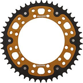 Supersprox Stealth Rear Sprocket - 46 Tooth - Gold - Kawasaki/Suzuki RST-460-46-GLD