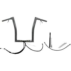 Handlebar Kit - Flat Top - 16" - Chrome 612916