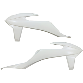 Cycra Powerflow Shrouds - White 1CYC-1905-42