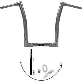 Handlebar Kit - Flat Top - 16" - Chrome 619916