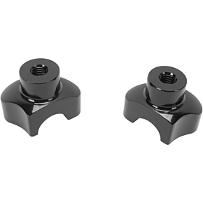 Risers - Straight - 1.7" - Black 0602-0403