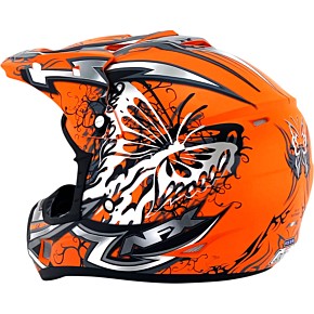 FX-17 Helmet - Butterfly - Matte Orange - XL 0110-7115