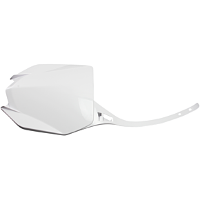 Front Number Plate - White YA04860-046