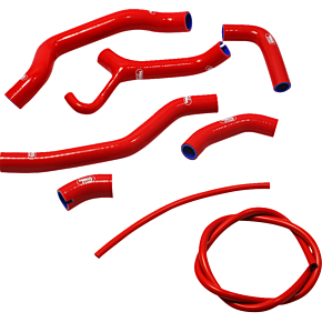 Radiator Hose Kit - Red - Ducati DUC-36-RD