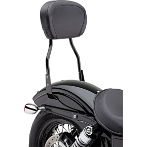 Round Sissy Bar - Short - Black - Dyna 602-1252B