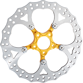 Spider Rotor - 12-19/32" - Gold - Front 300-110