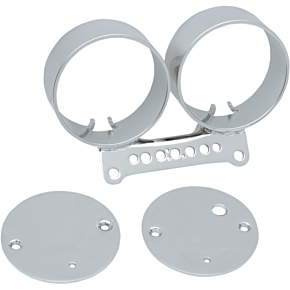 Dual Gauge Bracket -  Chrome 2210-0198
