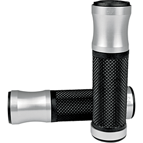 Grips - D3 - 1" - Silver/Black D3SL2
