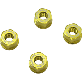 Aluminum Sprocket Nuts - Gold - M8 x 1.25 DSN-02-GD