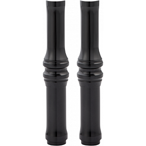 Pushrod Tube Cover Kit - 10 Gauge® - Black - Twin Cam 03-634