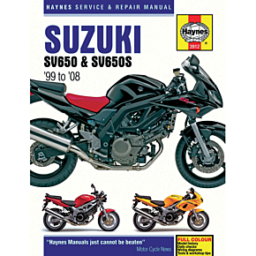 Haynes Manual - Suzuki SV650 M3912