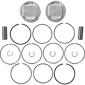 Je Pistons Piston Kit - 107" - Twin Cam 317212